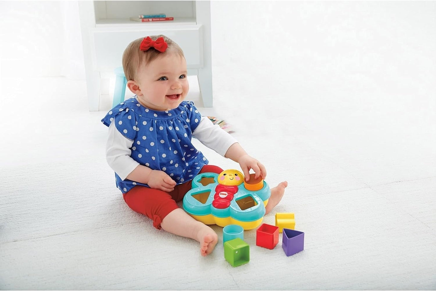 Fisher-Price Mariposa de Bloques Divertidos