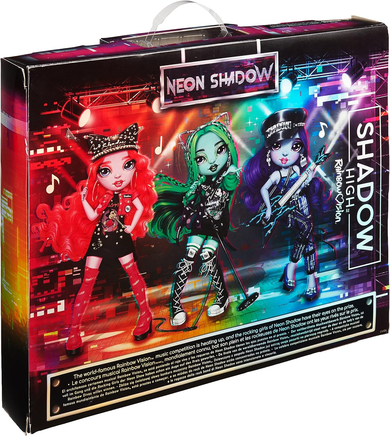 Rainbow Rosa Neon Baterista Mara PINKETT