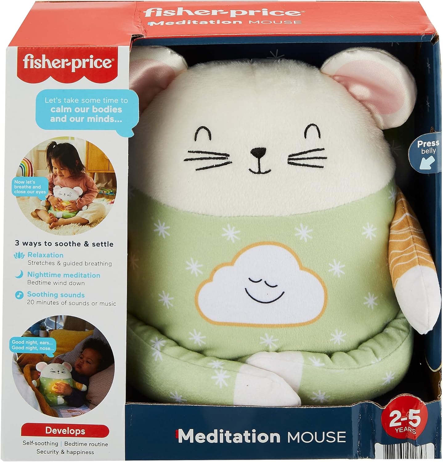 Fisher-Price Baby, Mouse Time to Meditate