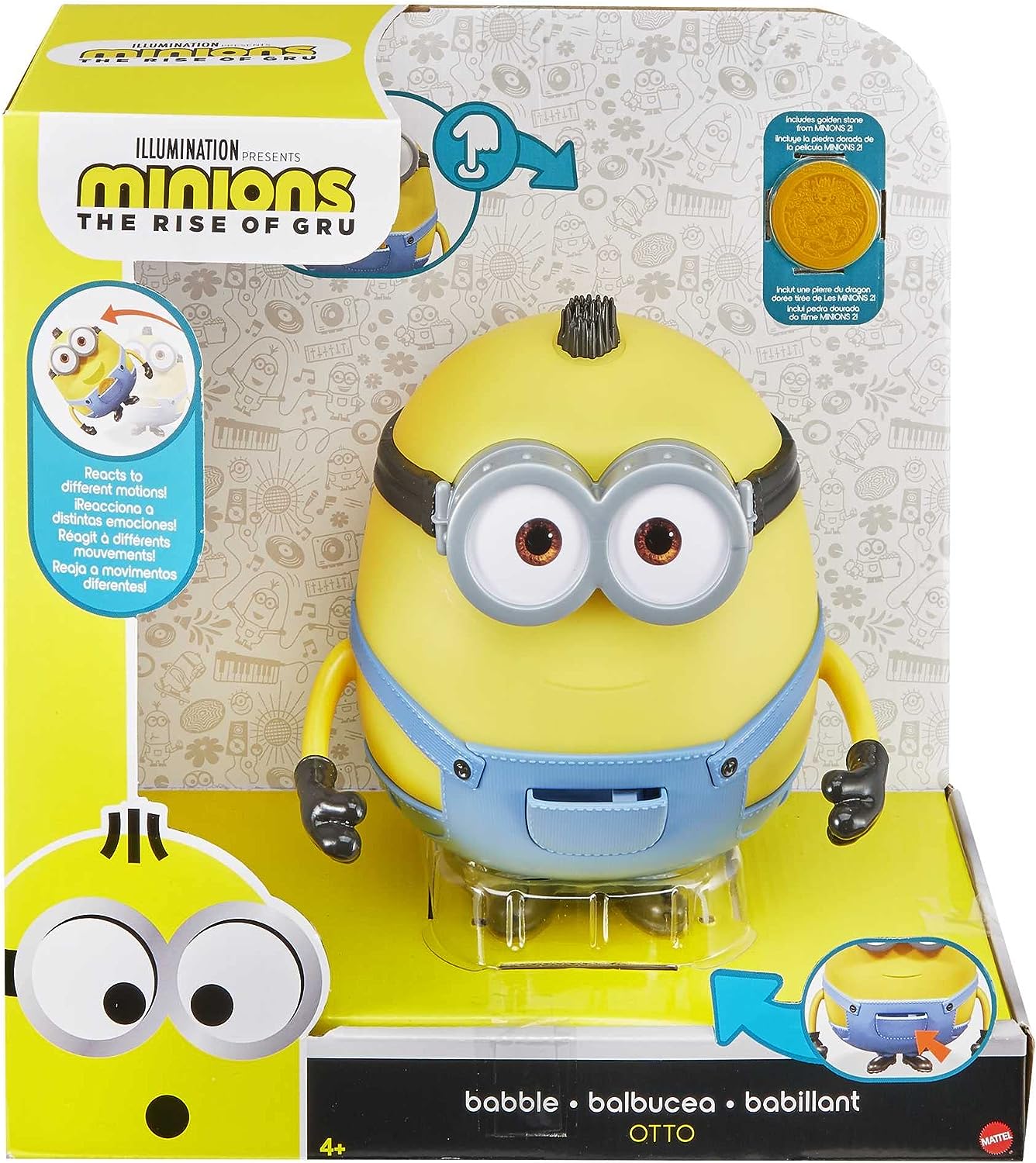 Minions Otto My Talking Friend 7'' Interactive Figure 