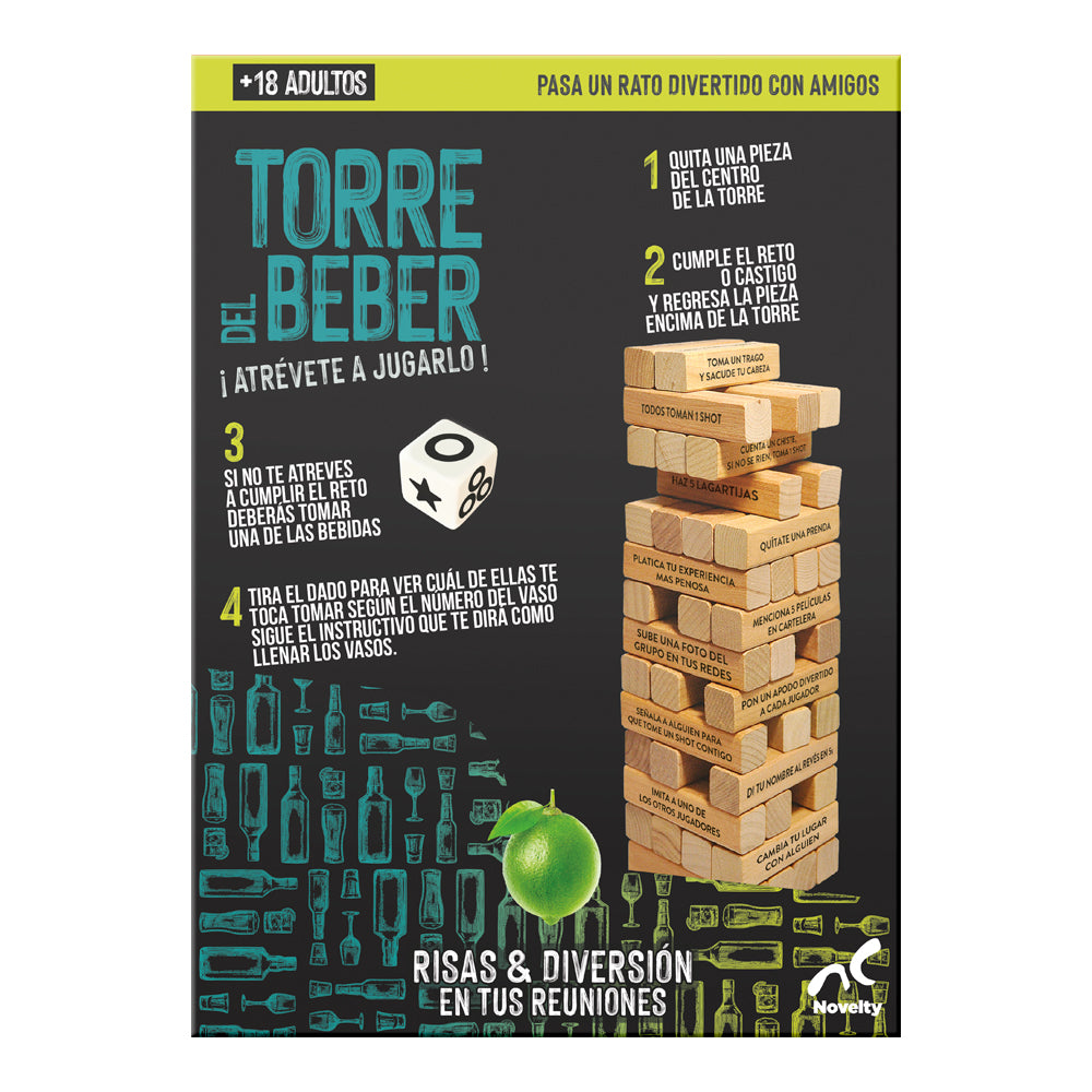 Torre del beber hombres